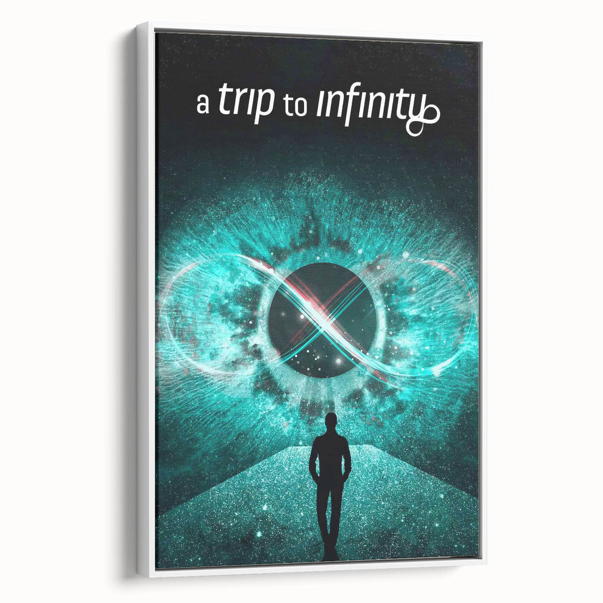 2020s Vintage Movie Poster - A Trip to Infinity Retro Film Art Print