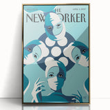 New Yorker Magazine April 3, 2017 – Modern Art Face Mask Design Poster