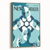 New Yorker Magazine April 3, 2017 – Modern Art Face Mask Design Poster