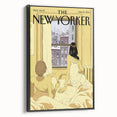 New Yorker February 10, 2014 – Cozy Winter Morning Window Art Print