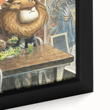New Yorker Poster – April 7, 2014 Lion Cafe Art