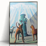New Yorker Poster – June 27, 2005 Dog Hydrant Art