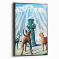 New Yorker Poster – June 27, 2005 Dog Hydrant Art