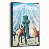 New Yorker Poster – June 27, 2005 Dog Hydrant Art