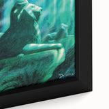 New Yorker Poster - 2011 Lion Statue in Waterfall Art Print