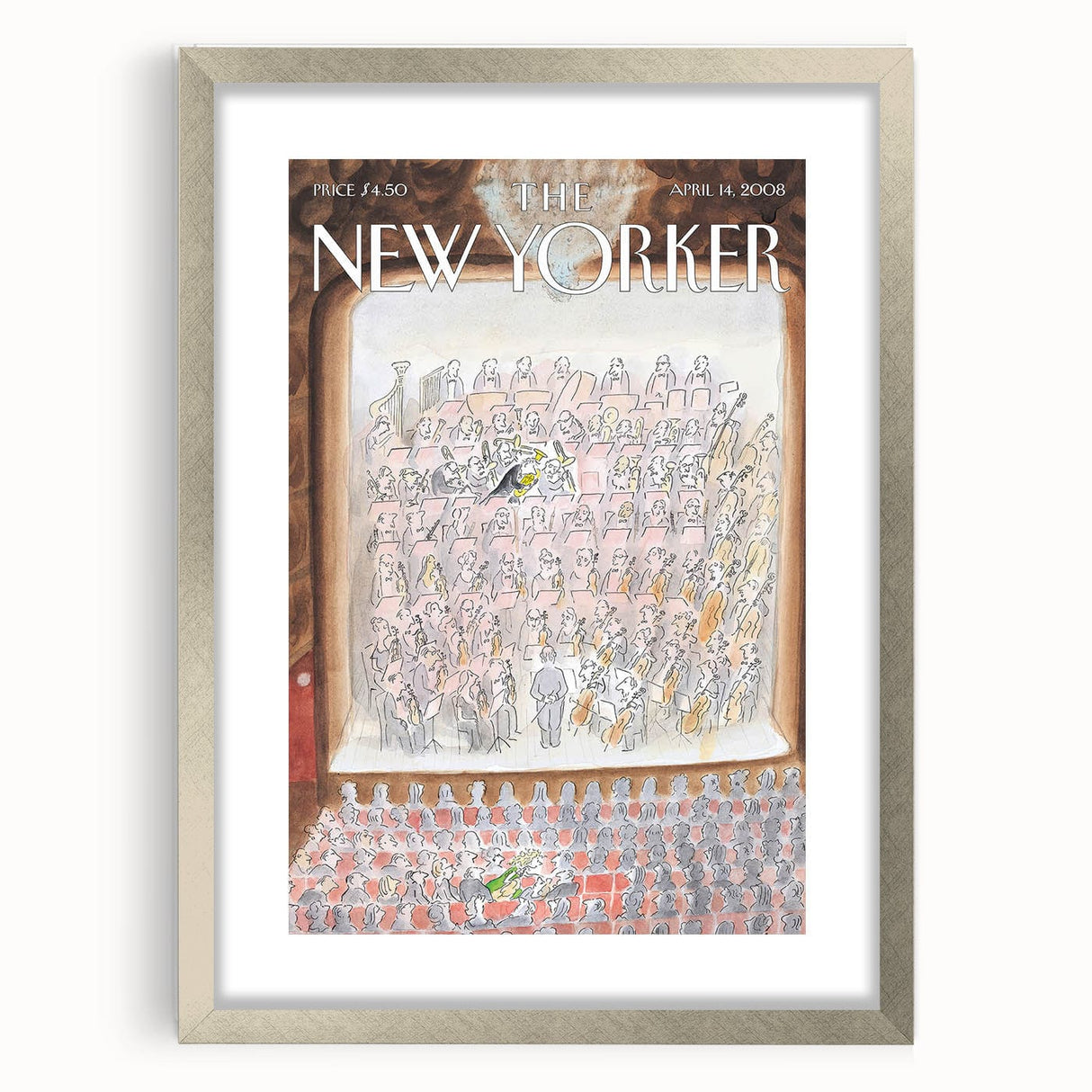 New Yorker Poster - Orchestra Performance Humor Art Print