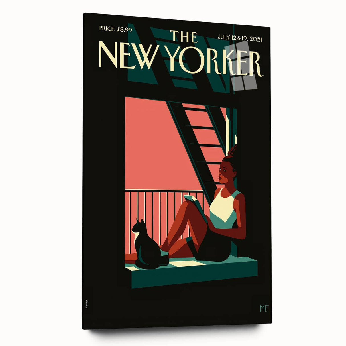 New Yorker Poster – July 12 & 19, 2021 Cover Art