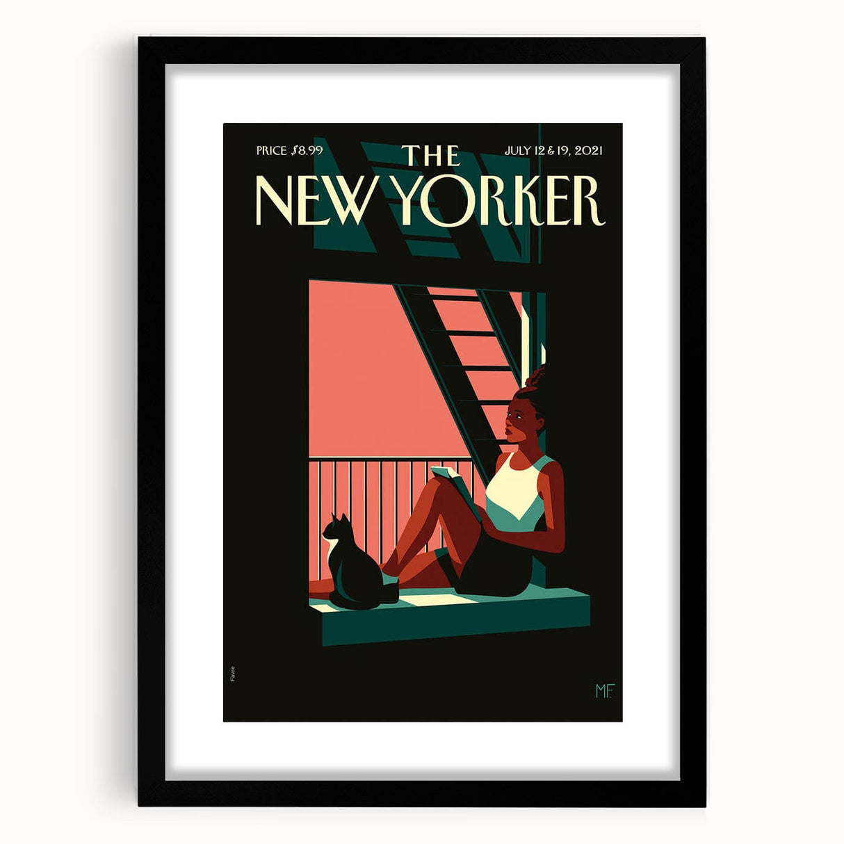 New Yorker Poster – July 12 & 19, 2021 Cover Art