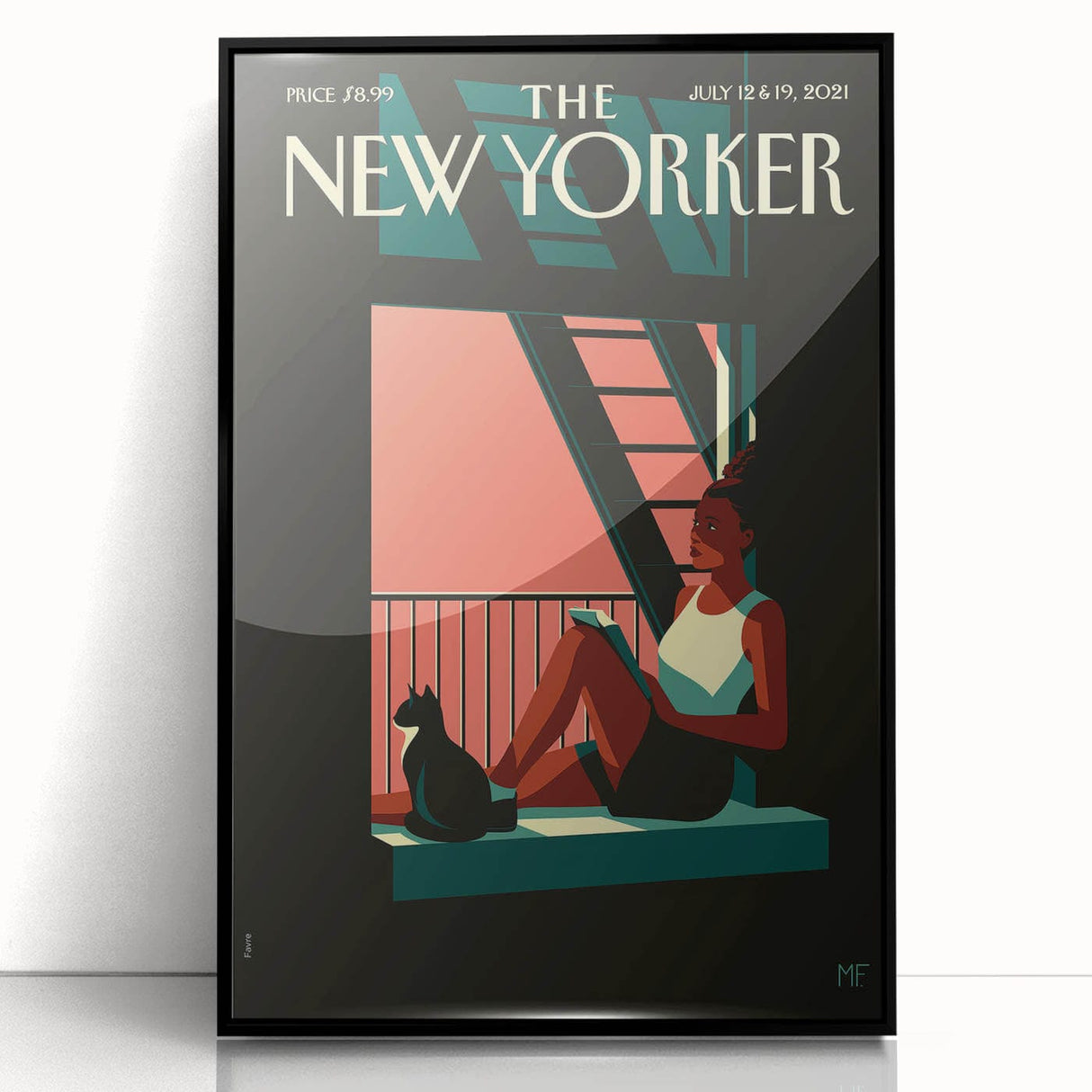 New Yorker Poster – July 12 & 19, 2021 Cover Art