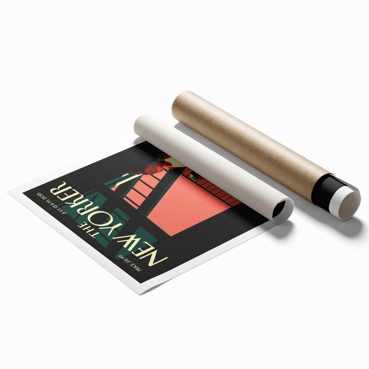 New Yorker Poster – July 12 & 19, 2021 Cover Art
