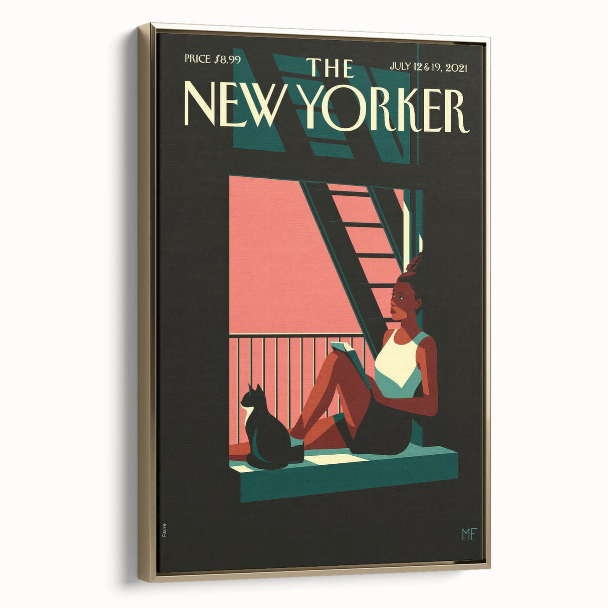 New Yorker Poster – July 12 & 19, 2021 Cover Art