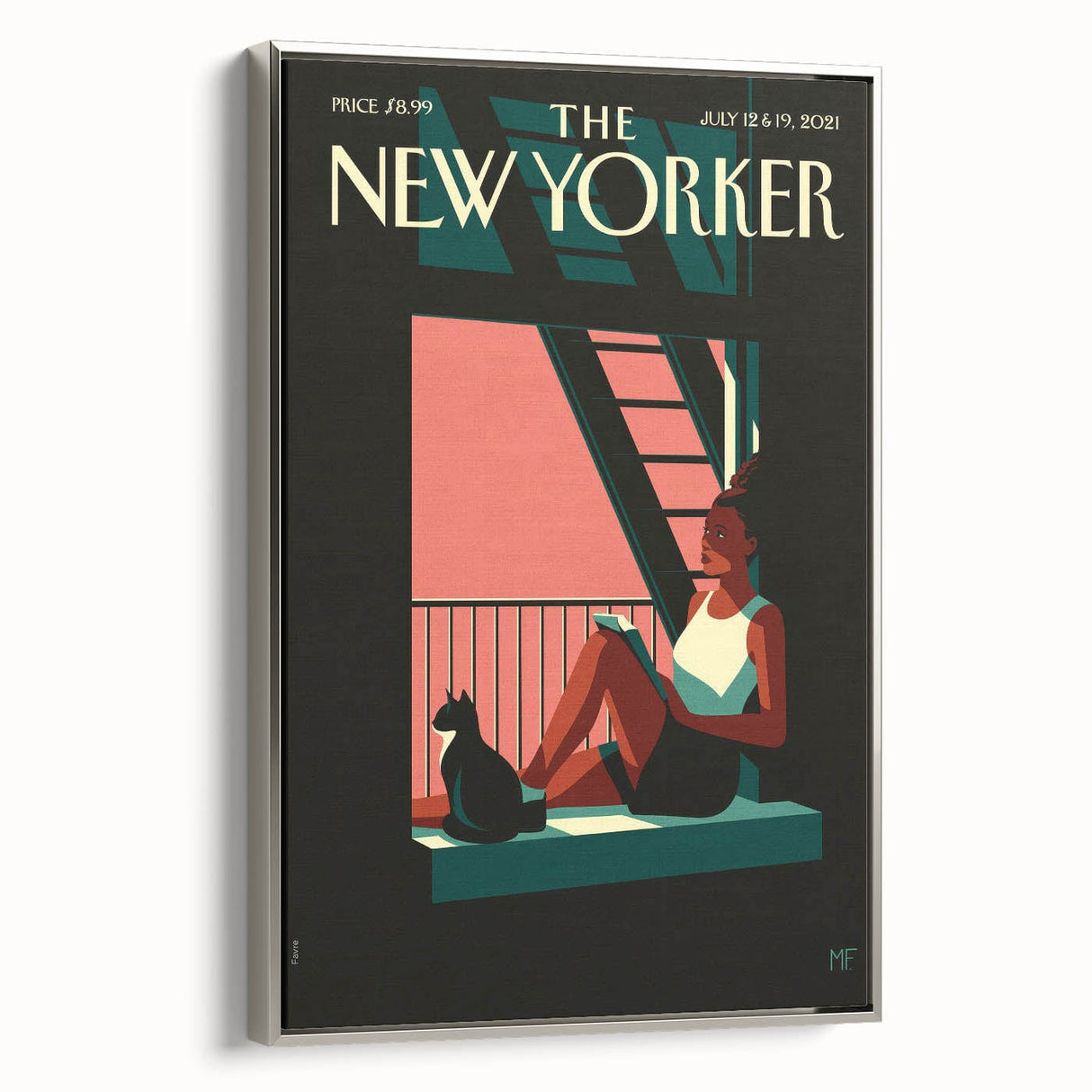 New Yorker Poster – July 12 & 19, 2021 Cover Art
