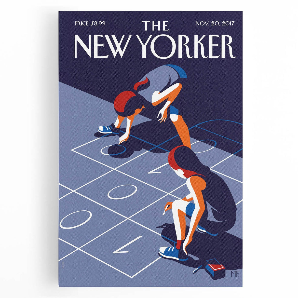 New Yorker Poster – November 20, 2017 Cover Art