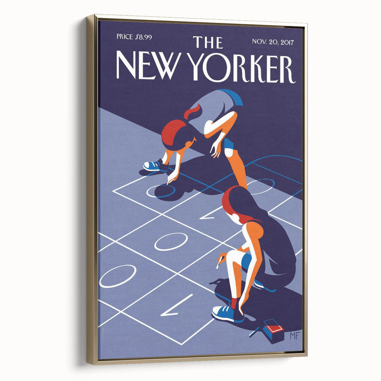 New Yorker Poster – November 20, 2017 Cover Art