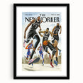 New Yorker Poster – May 10, 2021 Brooklyn Basketball Art
