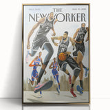 New Yorker Poster – May 10, 2021 Brooklyn Basketball Art