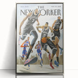 New Yorker Poster – May 10, 2021 Brooklyn Basketball Art