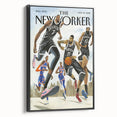 New Yorker Poster – May 10, 2021 Brooklyn Basketball Art