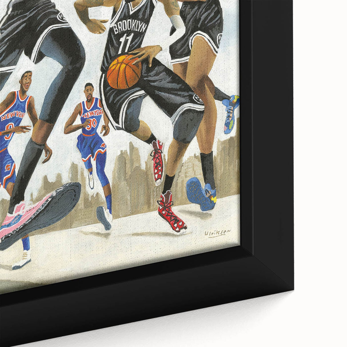New Yorker Poster – May 10, 2021 Brooklyn Basketball Art