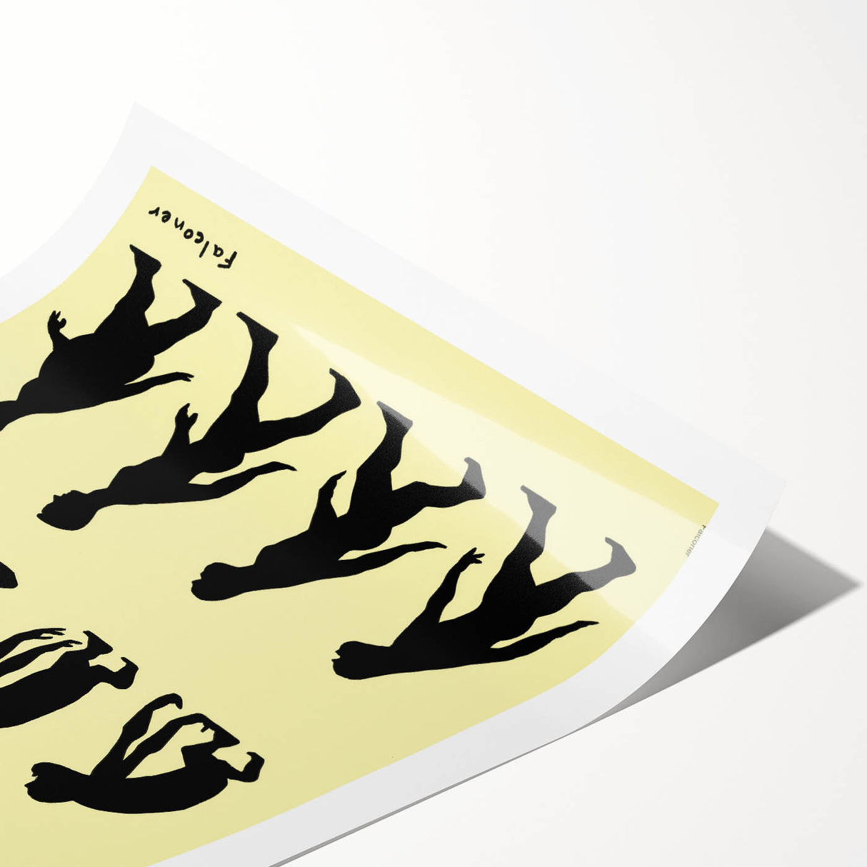 New Yorker Magazine Cover Art: Evolution of Mankind Poster