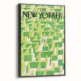 New Yorker Magazine Art - Lost in the Maze Poster
