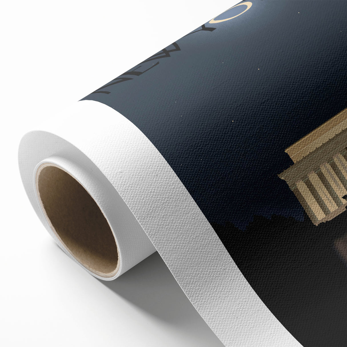 New Yorker Magazine Art - Lincoln Memorial at Night Poster