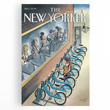 New Yorker Magazine Art - Cycling in the City Poster