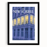 New Yorker Magazine Art - Bunnies in the Window Poster
