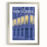 New Yorker Magazine Art - Bunnies in the Window Poster
