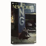 New Yorker Magazine Art - Nighttime NYC Poster