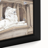Iconic New Yorker Magazine Cover Art - Library Lion Poster