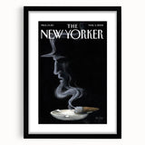 New Yorker Magazine Cover Art - 2008 Cigarette Smoke Illustration Wall Art