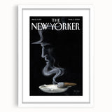 New Yorker Magazine Cover Art - 2008 Cigarette Smoke Illustration Wall Art