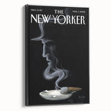 New Yorker Magazine Cover Art - 2008 Cigarette Smoke Illustration Wall Art