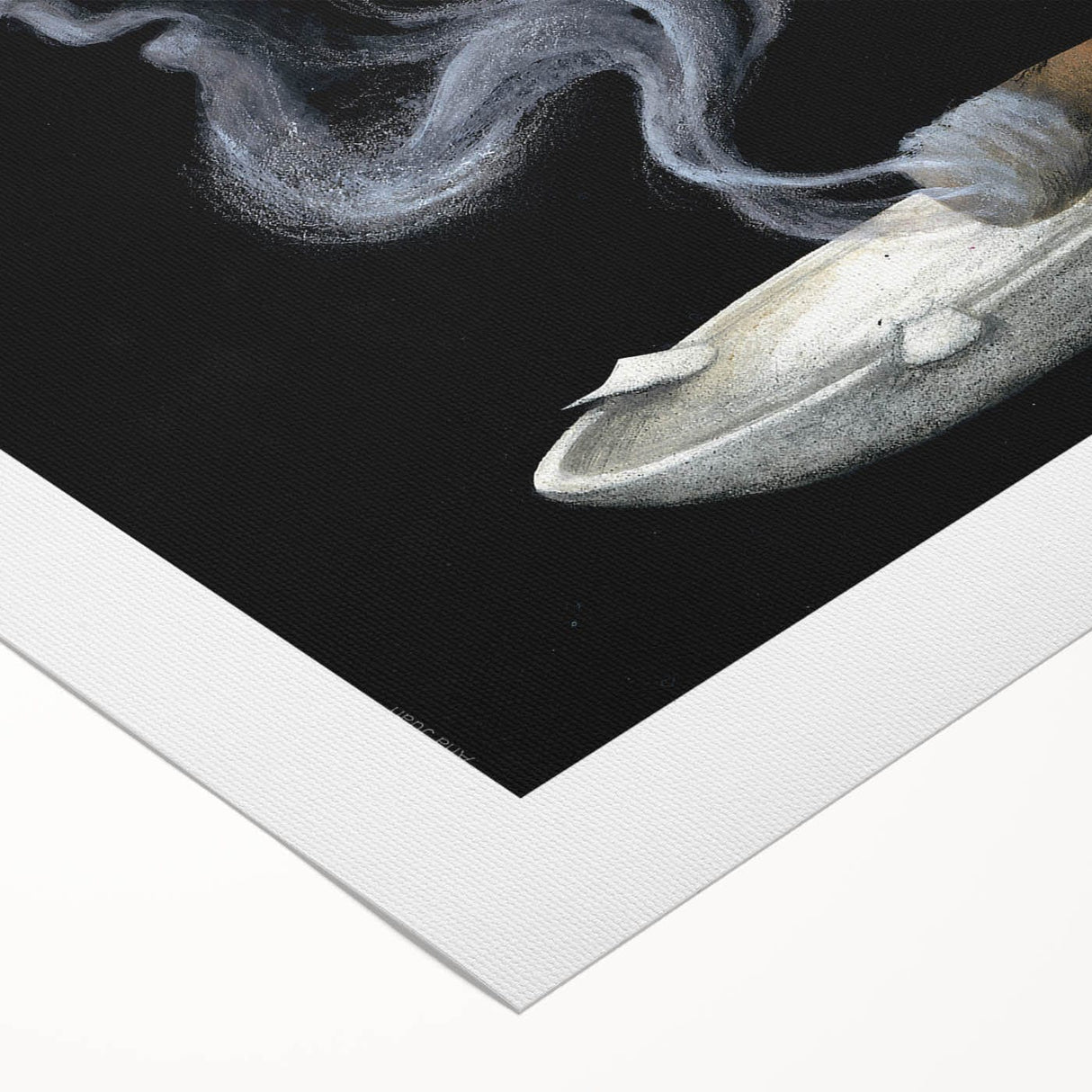 New Yorker Magazine Cover Art - 2008 Cigarette Smoke Illustration Wall Art