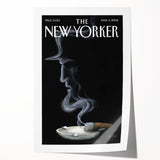 New Yorker Magazine Cover Art - 2008 Cigarette Smoke Illustration Wall Art