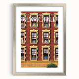 New Yorker Poster - 2007 Dogs in Windows Urban Life Art