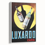 Vintage Luxardo Poster: Retro Liqueur Advertising Wall Art
