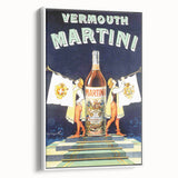 Vintage Martini Vermouth Poster: Retro Advertising Wall Art