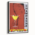 Vintage Moët & Chandon Champagne Ad – Retro French Poster Wall Art