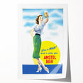 Amstel Bier Vintage Poster: Retro Beer Advertisement Wall Art