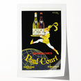 Vintage Paul Court Wine Advertising Poster – Retro Wine Ad Wall Art