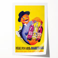 Vintage Père Pinard & Marcellus Wine Poster – Retro Ad Wall Art
