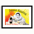 Vintage Pierrot Absinthe Poster – Retro Absinthe Ad Wall Art