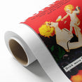 Vintage Pommac Poster – Retro Fruit Drink Ad Art with Playful Design