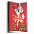 Vintage Ricqlès Alcohol de Menthe Poster – Retro Drink Ad with Bold Design