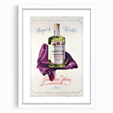 Vintage Roger & Gallet Jean Marie Farina Eau de Cologne Poster – Retro Perfume Ad