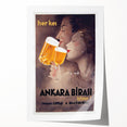 Ankara Birası Vintage Poster: Retro Beer Advertisement Print