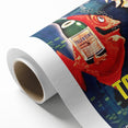 Vintage Advertising Poster - Tolentino Water Retro Wall Art