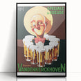 Vintage Advertising Poster - Vandenkerckhoven Beer Art